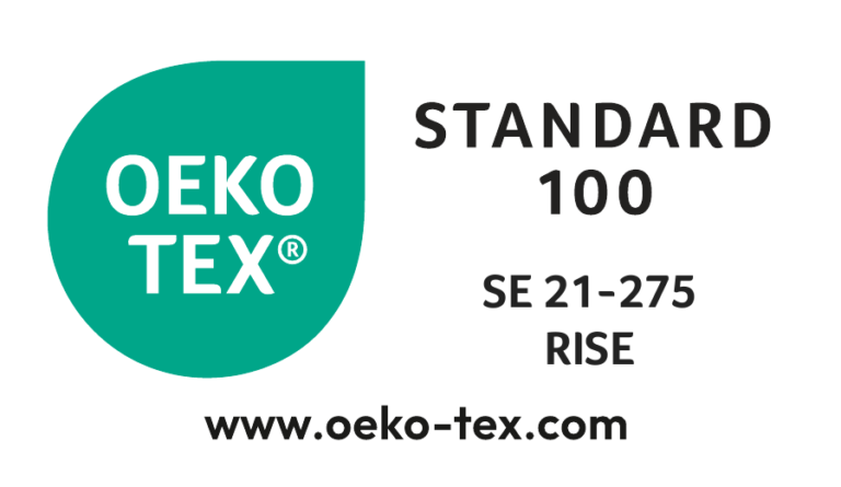 Oeko-Tex Standard 100 certificate