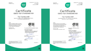 Oeko-Tex certificates