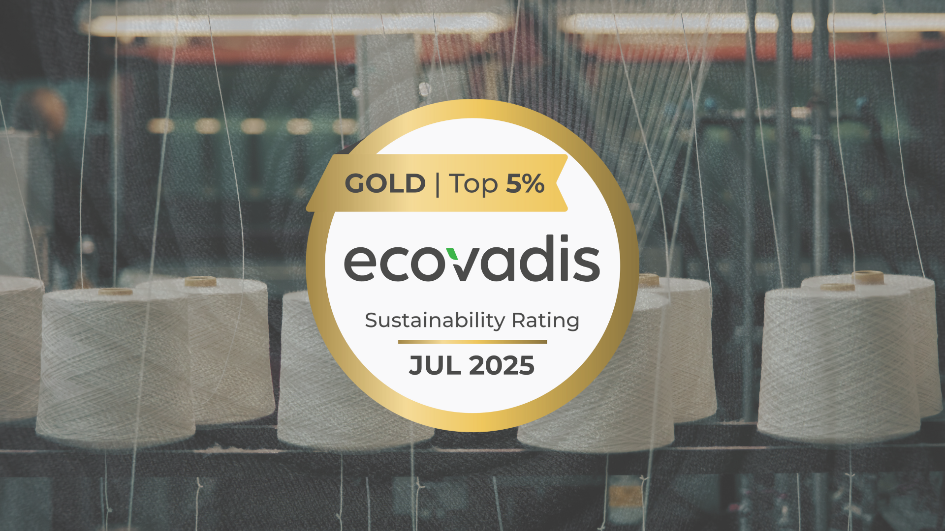 Ten Textiles renews EcoVadis Gold Medal