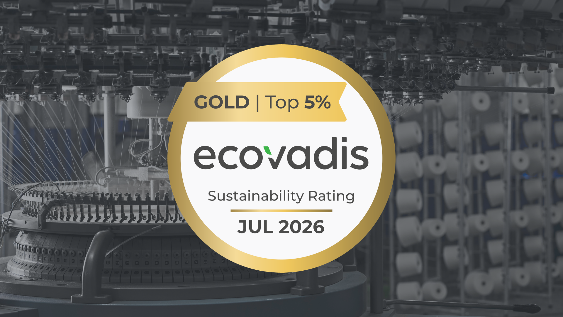 Ten Textiles renews EcoVadis Gold Medal